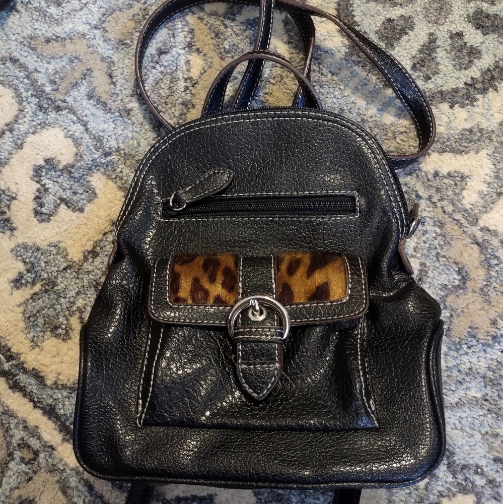 Nine West mini backpack purse. Only used once.